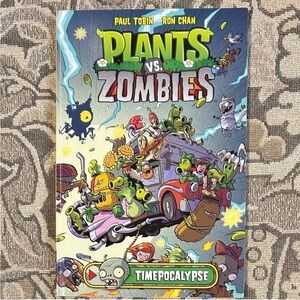4/$20 Plants VS Zombies Timepocalypse Softcover Graphic Novel Comic Book